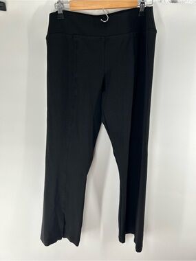 Trina Turk Black Pull-On Stretchy Jogger Pants